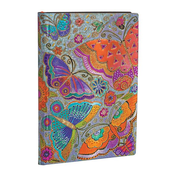 Produktbild: Softcover Notizbuch Schmetterlinge, Mini, Liniert