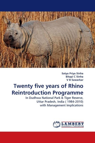 Produktbild: Twenty five years of Rhino Reintroduction Programme