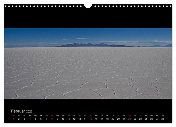 Produktbild: Peru & Bolivien - Land der Inka (Wandkalender 2026 DIN A3 quer), CALVENDO Monatskalender