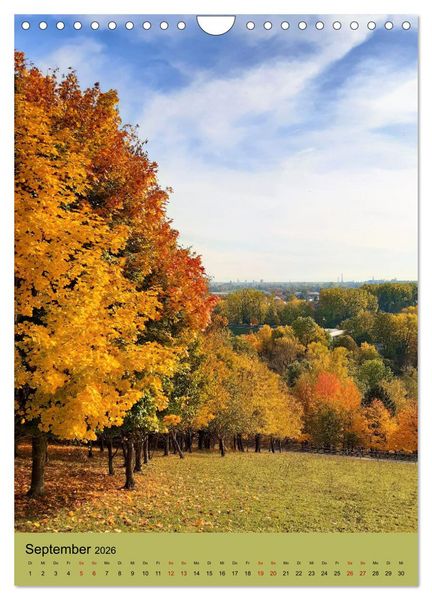 Produktbild: Momente des Herbstes (Wandkalender 2026 DIN A4 hoch), CALVENDO Monatskalender