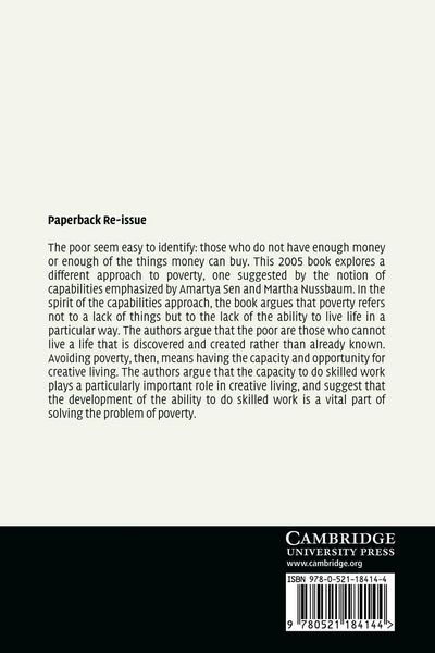 Produktbild: Poverty, Work, and Freedom