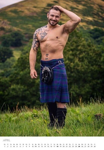 Produktbild: Men in Kilts Kalender 2027