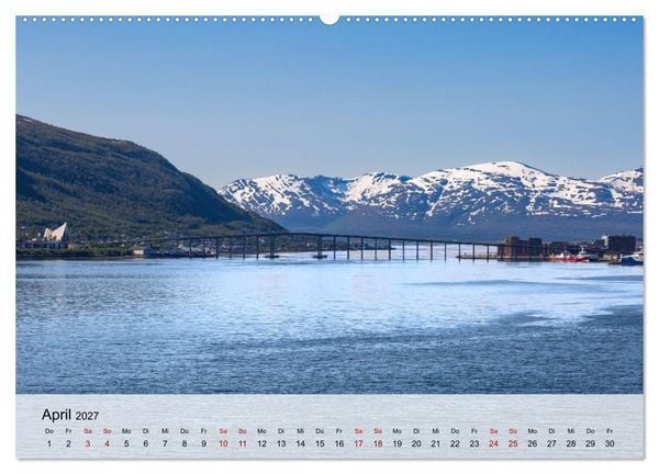 Produktbild: Norwegen Wo die Natur Geschichten erz&auml;hlt (hochwertiger Premium Wandkalender 2027 DIN A2 quer), Kunstdruck in Hochglanz