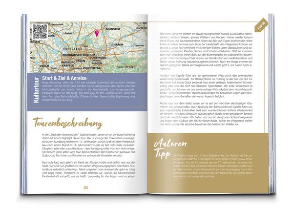 Produktbild: KOMPASS Endlich Radelgenuss, zwischen M&uuml;nsterland, Emsland und Nordsee