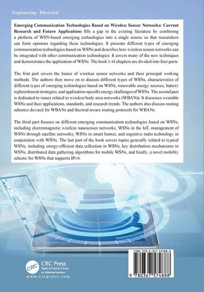 Produktbild: Emerging Communication Technologies Based on Wireless Sensor Networks
