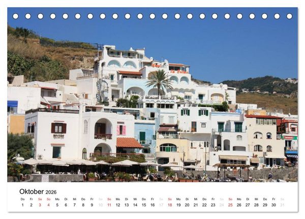 Produktbild: Ischia (Tischkalender 2026 DIN A5 quer), CALVENDO Monatskalender