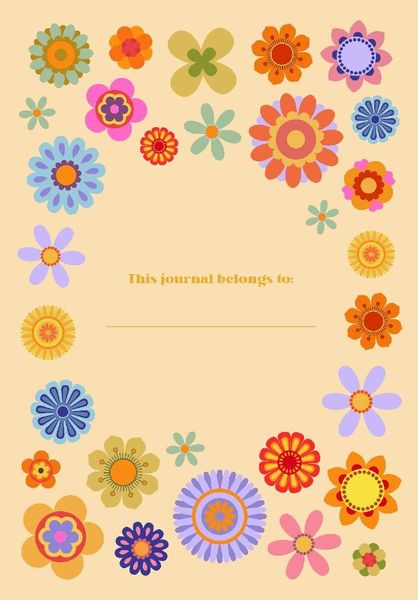 Produktbild: I'm a Delicate F*cking Flower Embroidered Journal
