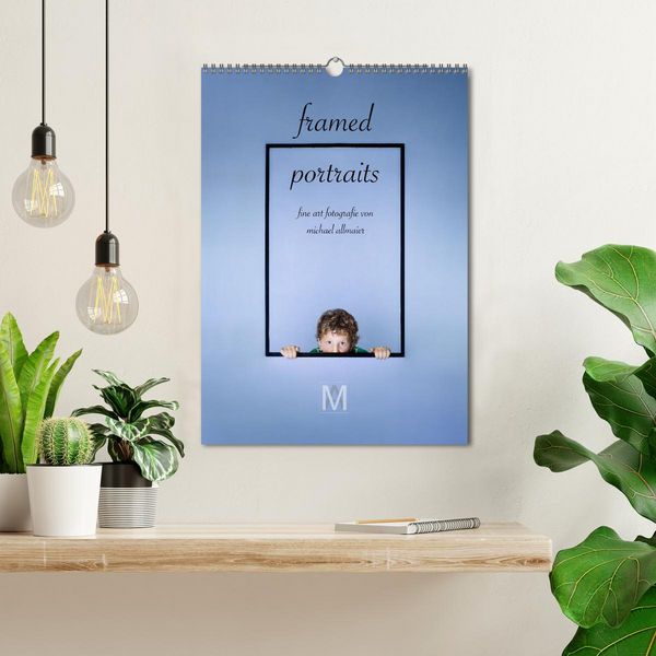 Produktbild: framed portraits - fine art Fotografie von Michael Allmaier (Wandkalender 2026 DIN A3 hoch), CALVENDO Monatskalender
