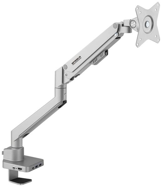 Produktbild: SpeaKa Professional Monitor-Tischhalterung SP-MM-600 1 Display(s) 43,2cm (17\") - 81,3cm (32\") Silber Rotierbar, Neigbar