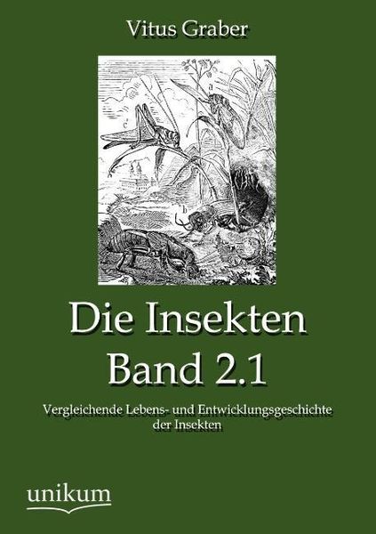 Produktbild: Graber, V: Insekten, Band 2.1