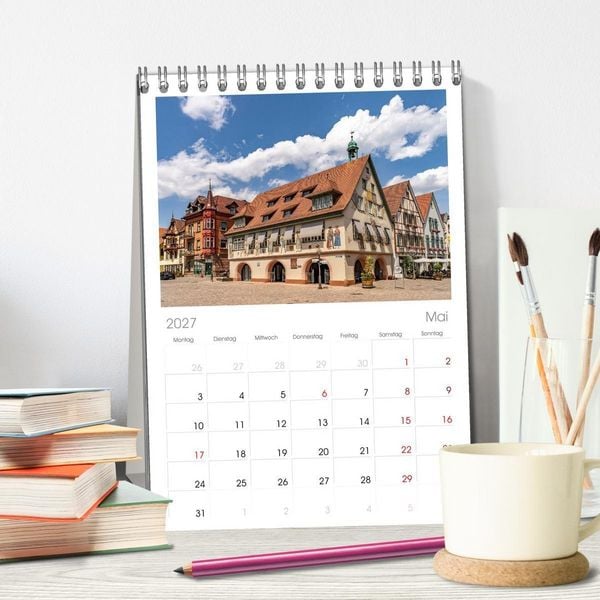 Produktbild: Tischplaner 2027 - Schwarzwald - Ferienregion Kinzigtal (A5 Tischkalender zum Aufstellen) CALVENDO