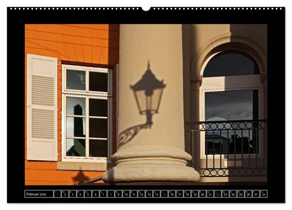 Produktbild: Karlsruhe Tag und Nacht (hochwertiger Premium Wandkalender 2026 DIN A2 quer), Kunstdruck in Hochglanz