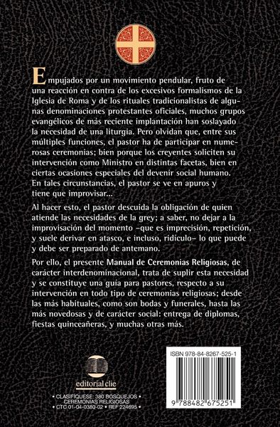 Produktbild: El Manual Para Ceremonias Religiosas
