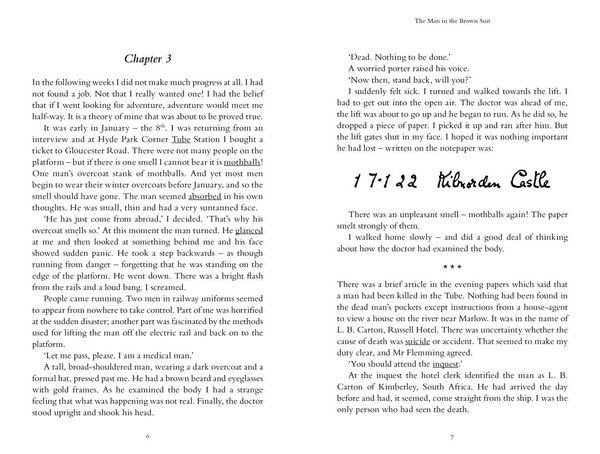 Produktbild: MAN IN BROWN SUIT_AGATHA CH PB