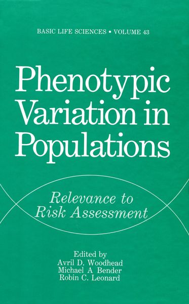 Produktbild: Phenotypic Variation in Populations