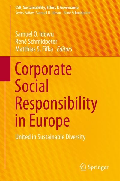 Produktbild: Corporate Social Responsibility in Europe