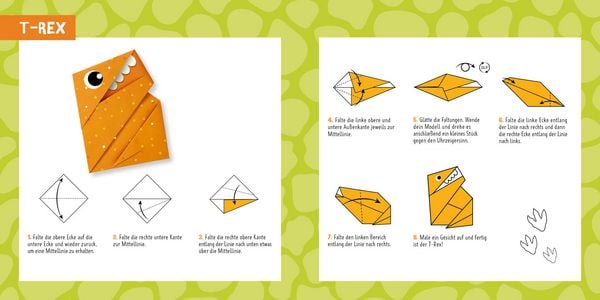 Produktbild: 88 x Origami Kids &ndash; Dino Fun