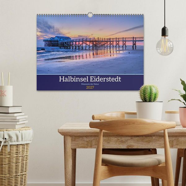 Produktbild: Halbinsel Eiderstedt - Momente der Natur (Wandkalender 2027 DIN A3 quer), CALVENDO Monatskalender