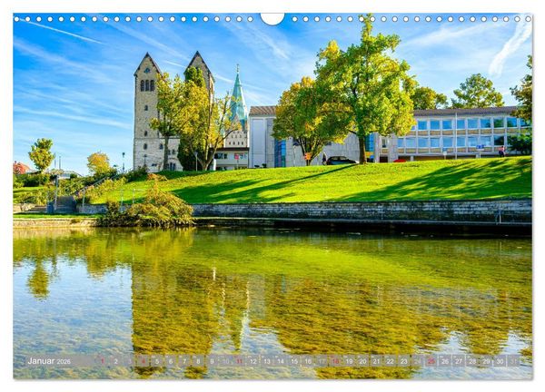 Produktbild: Ein Blick auf Paderborn (Wandkalender 2026 DIN A3 quer), CALVENDO Monatskalender