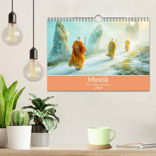 Produktbild: Mystik - Wo das Wundervolle beginnt (Wandkalender 2026 DIN A4 quer), CALVENDO Monatskalender