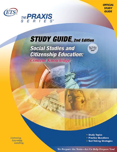 Produktbild: Study Guide Social Studies and Citizenship Education: Content Knowledge
