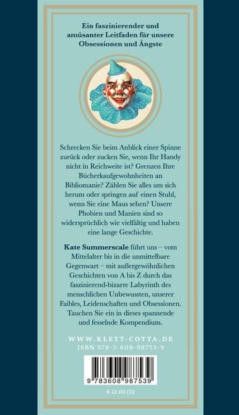 Produktbild: Das Buch der Phobien und Manien