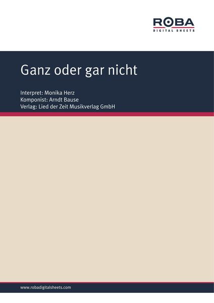 Produktbild: Ganz oder gar nicht