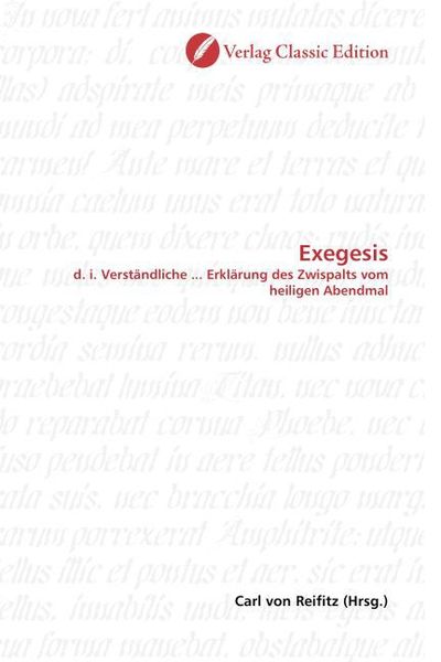 Produktbild: Exegesis