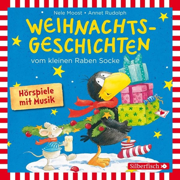 Weihnachtsgeschichten vom kleinen Raben Socke: Alles Advent!, Alles glitzert!, Alles in Eile!, Alles weg! (Der kleine Ra