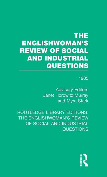 Produktbild: The Englishwoman's Review of Social and Industrial Questions