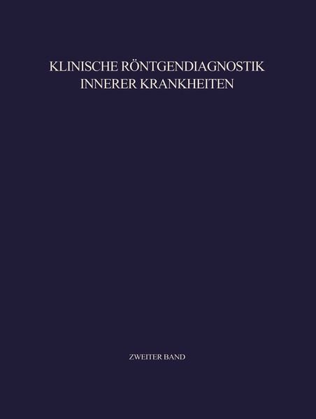 Produktbild: Klinische R&ouml;ntgendiagnostik Innerer Krankheiten