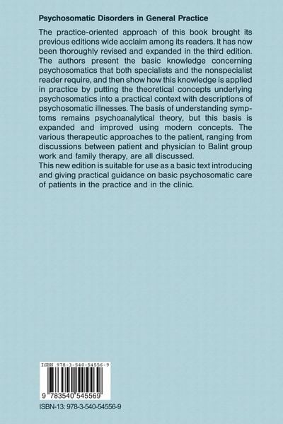 Produktbild: Psychosomatic Disorders in General Practice