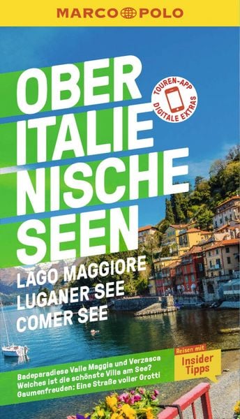 Produktbild: MARCO POLO Reisef&uuml;hrer E-Book Oberitalienische Seen, Lago Maggiore, Luganer See, Comer See