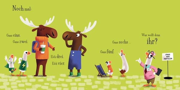 Produktbild: Gans, Gans, Elch - Ein tierischer Z&auml;hlspa&szlig;