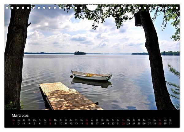 Produktbild: Pl&ouml;n - die Stadt am See (Wandkalender 2026 DIN A4 quer), CALVENDO Monatskalender