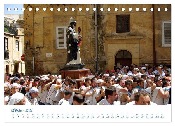 Produktbild: Sizilien (Tischkalender 2026 DIN A5 quer), CALVENDO Monatskalender