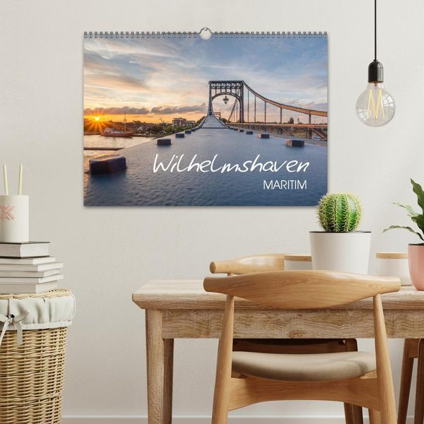 Produktbild: Wilhelmshaven maritim (Wandkalender 2026 DIN A3 quer), CALVENDO Monatskalender