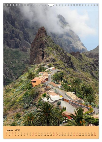 Produktbild: Vulkaninsel Teneriffa (Wandkalender 2026 DIN A3 hoch), CALVENDO Monatskalender