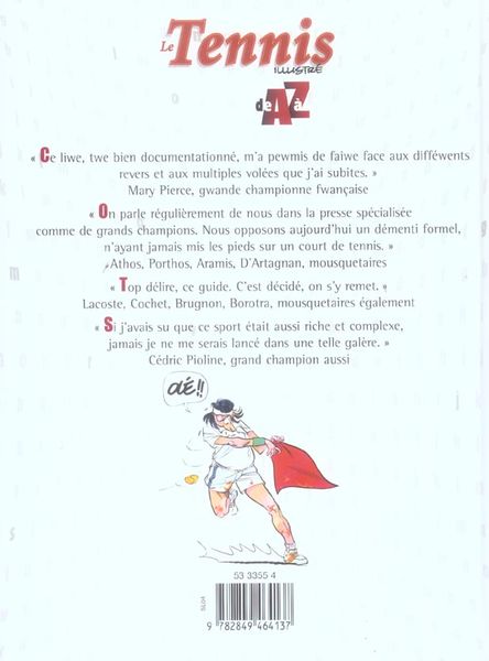 Produktbild: Le tennis illustr&eacute; de A &agrave; Z