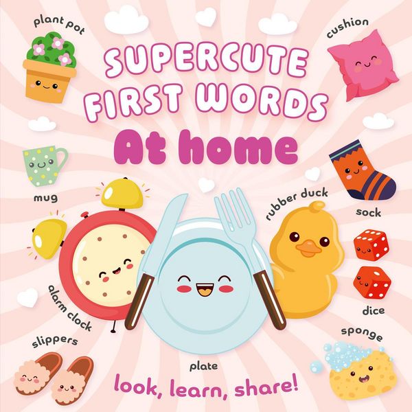 Produktbild: XSUPERCUTE FIRST WORDS AT PB