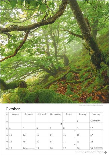 Produktbild: Deutschland Kalender 2027