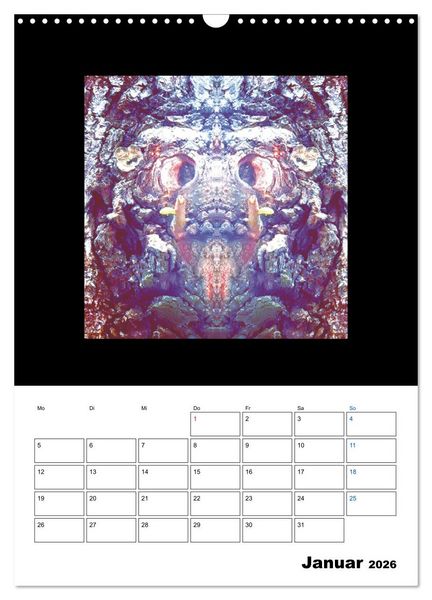 Produktbild: Nature's Faces (Wandkalender 2026 DIN A3 hoch), CALVENDO Monatskalender