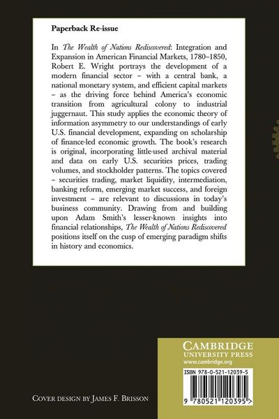 Produktbild: The Wealth of Nations Rediscovered