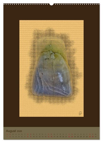 Produktbild: Z&auml;hne auf Leinwand (hochwertiger Premium Wandkalender 2026 DIN A2 hoch), Kunstdruck in Hochglanz