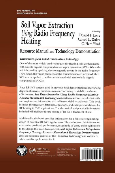 Produktbild: Soil Vapor Extraction Using Radio Frequency Heating