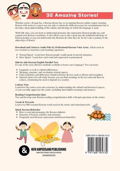 Produktbild: Learn Korean with Classic Short Stories Beginner (Downloadable Audio and English-Korean Bilingual Dual Text)