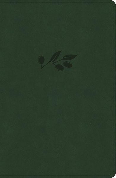 Produktbild: CSB Personal Size Giant Print Bible, Olive Leathertouch, Indexed