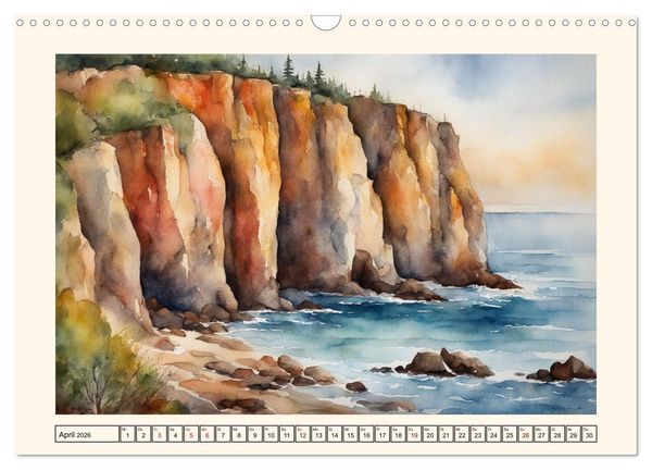 Produktbild: Facetten des Meeres (Wandkalender 2026 DIN A3 quer), CALVENDO Monatskalender