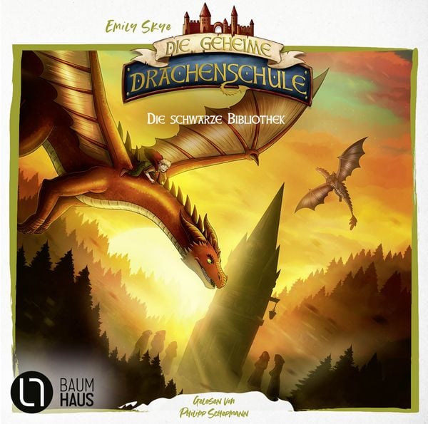 Produktbild: Die geheime Drachenschule - Die schwarze Bibliothek
