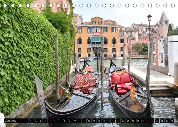 Produktbild: Venedig Impressionen (Tischkalender 2022 DIN A5 quer)